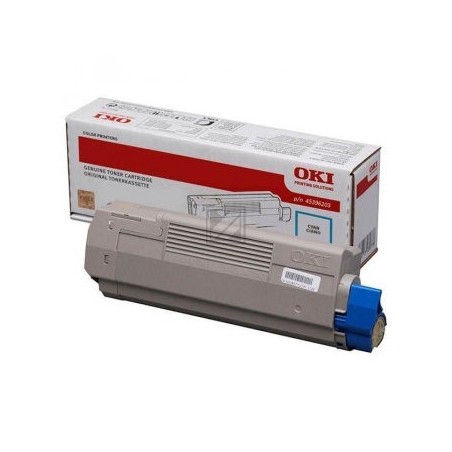 TONER ORIGINALE OKI 45396203 MC770 MC780 CIANO