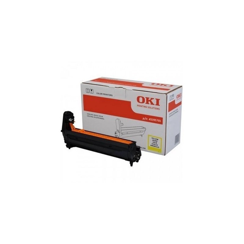 GRUPPO TAMBURO ORIGINALE OKI 45395701 MC770 MC780 GIALLO