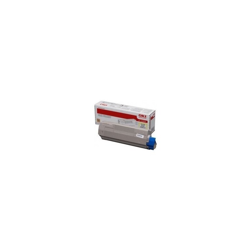 TONER ORIGINALE OKI 45396301 GIALLO MC760 MC770 MC780 6K