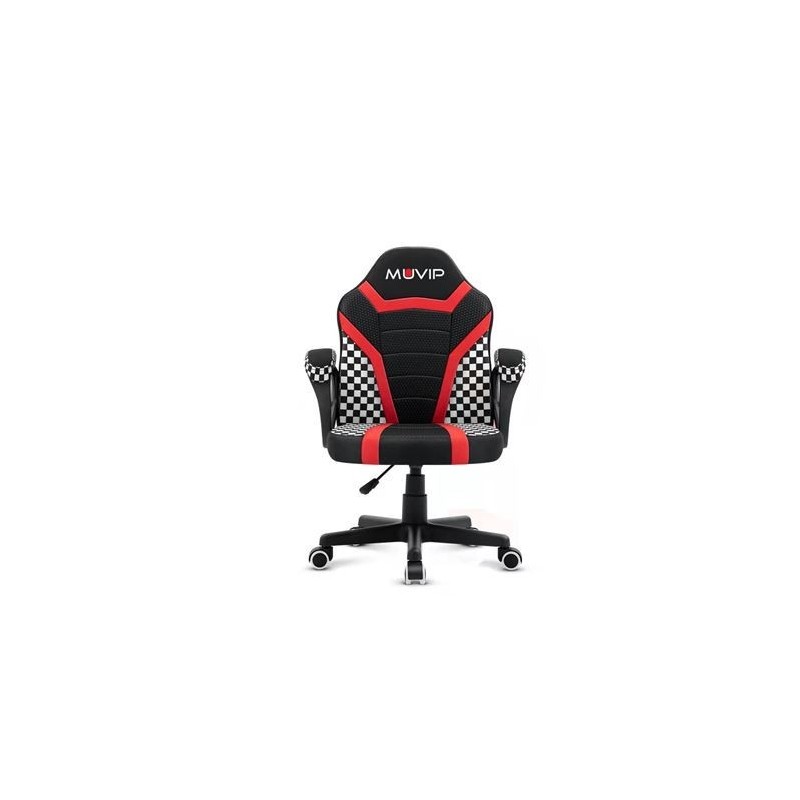 SEDIA GAMING MUVIP GM1500 MV0382 Pistone Classe 2 Colore NERO ROSSO