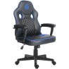 SEDIA GAMING CONCEPTRONIC EYOTA03B Meccanismo a farfalla Colore NERO BLU