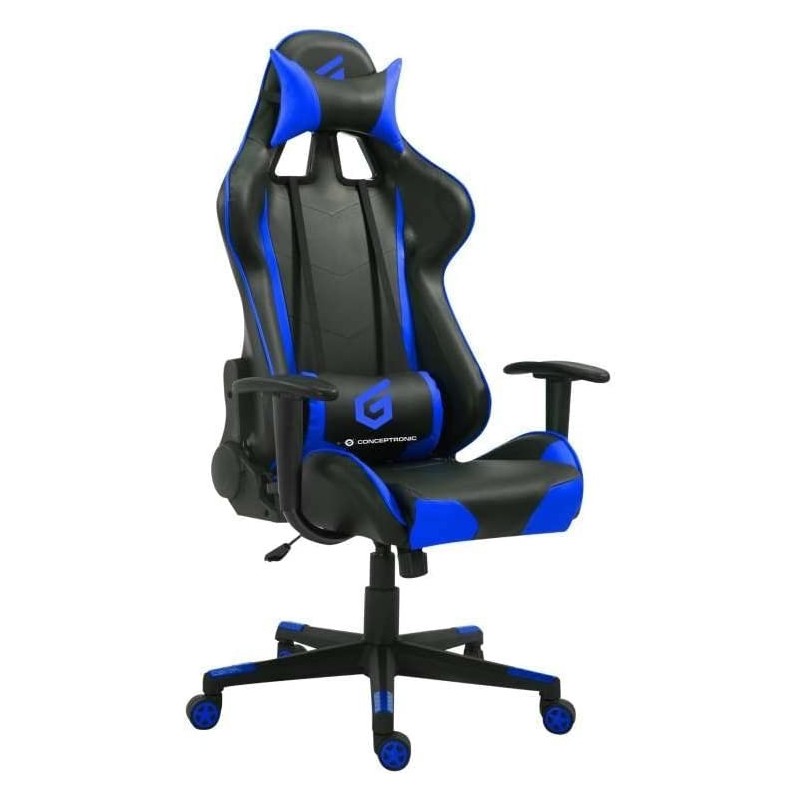 SEDIA GAMING CONCEPTRONIC EYOTA04B Meccanismo a farfalla Colore NERO BLU