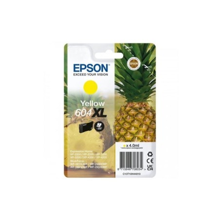 CARTUCCIA INCHIOSTRO ORIGINALE EPSON 604XL C13T10H44010 GIALLO XP-2200