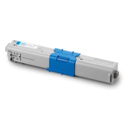 OKI C 510 / 511 / 530 DN / 531 / MC 561 / 562 - ALTA CAPACITA' Ciano solo chip