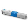 OKI C 510 / 511 / 530 DN / 531 / MC 561 / 562 - ALTA CAPACITA' Ciano solo chip