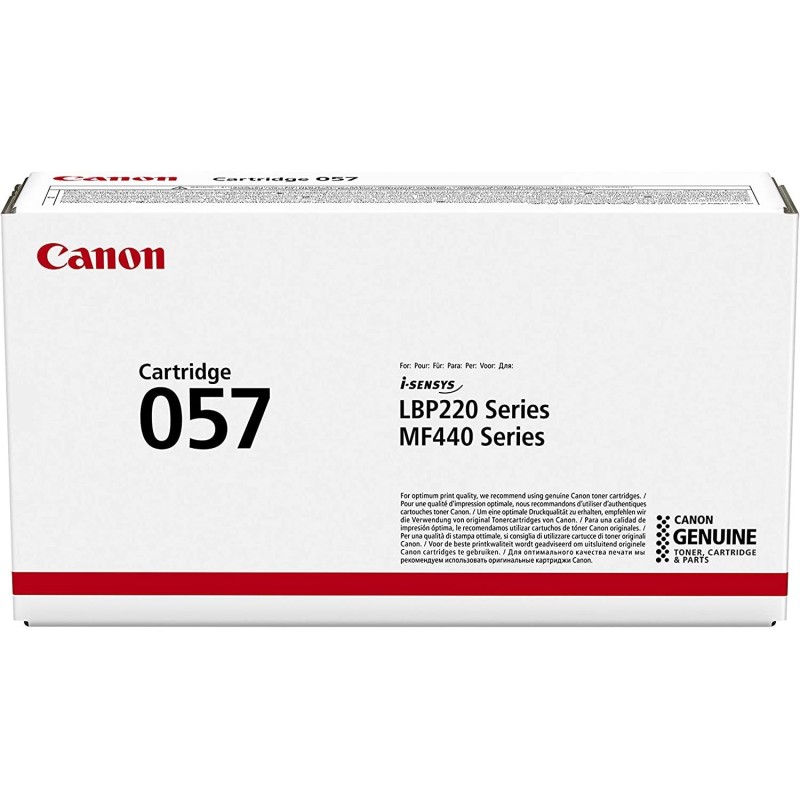 TONER ORIGINALE CANON 3009C002 057 I-SENSYS LBP 223DW 10K