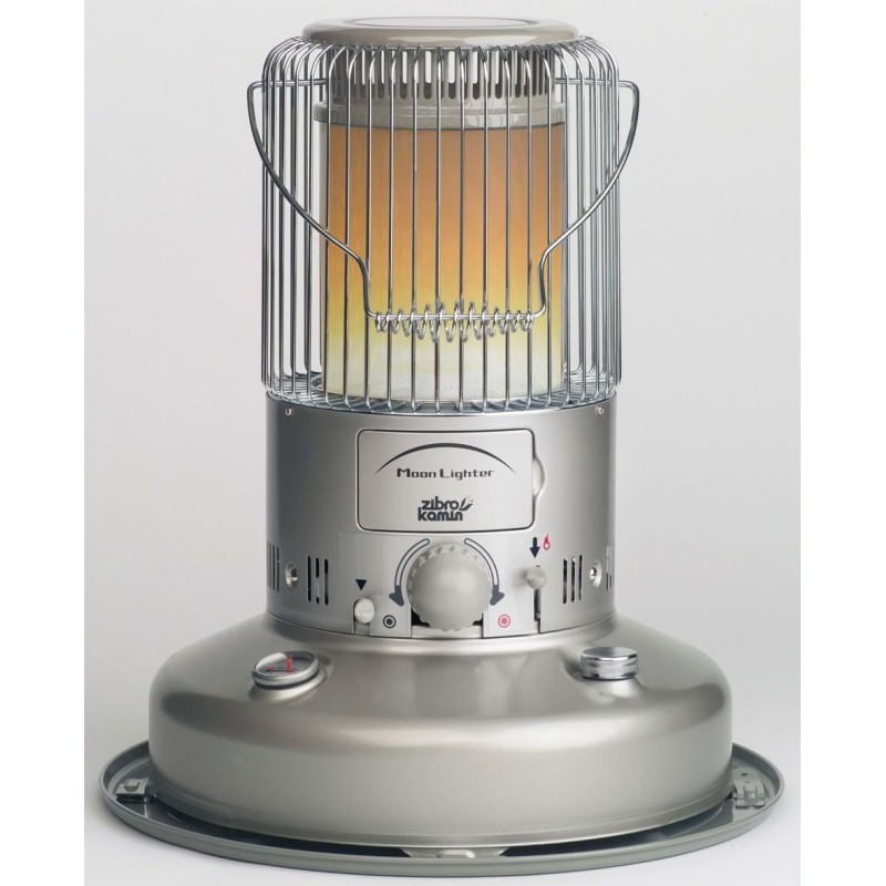 STUFA A LIQUIDO ZIBRO MOONLIGHTER GRIGIO