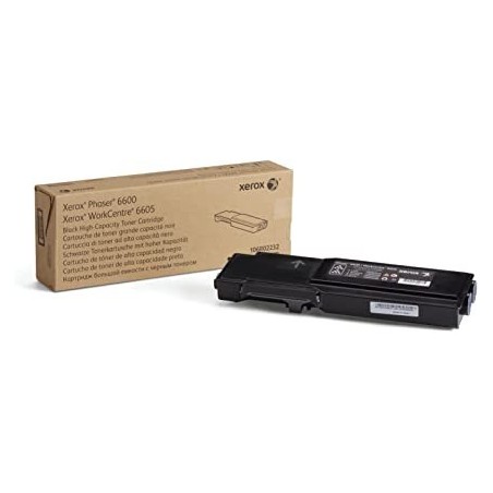 TONER ORIGINALE Xerox Phaser 6600 Workcentre 6605 106R02232 NERO 8K