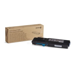 TONER ORIGINALE Xerox Phaser 6600 Workcentre 6605 106R02229 6K CIANO