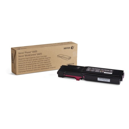 TONER ORIGINALE XEROX Phaser 6600 Workcentre 6605 106R02230 6K MAGENTA