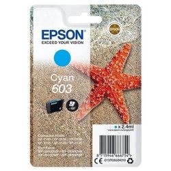 CARTUCCIA ORIGINALE EPSON 603 C13T03U24010 CIANO Expression Home XP-2100 WF2810