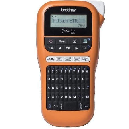 ETICHETTATRICE ELETTRONICA PORTATILE LCD BROTHER PT-E110VP PTE110VP