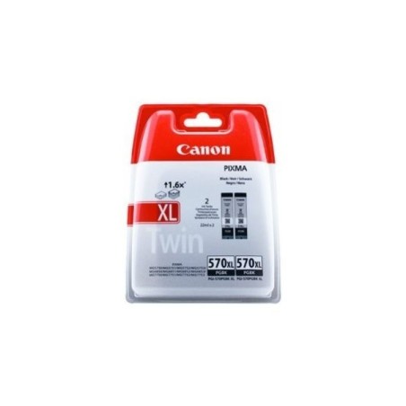 BIPACK CARTUCCIA ORIGINALE CANON PGI-570XL PGI570XL NERO 0318C007 PIXMA MG 5750