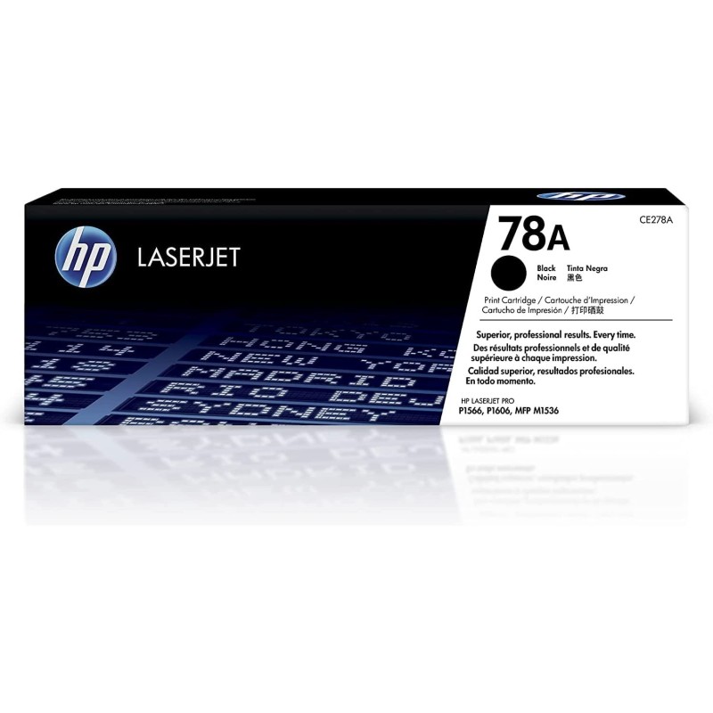 TONER ORIGINALE HP CE278A M1536 78A 2.1K NERO