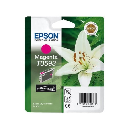 CARTUCCIA ORIGINALE EPSON STYLUS PHOTO R2400 Magenta T0593 C13T05934010