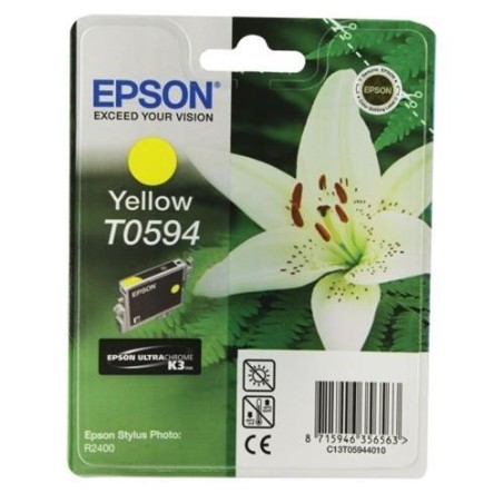 CARTUCCIA ORIGINALE STYLUS PHOTO R2400 GIALLO T0594 C13T05944010