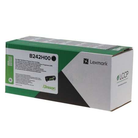 TONER ORIGINALE LEXMARK B242H00 B2442de NERO 6K