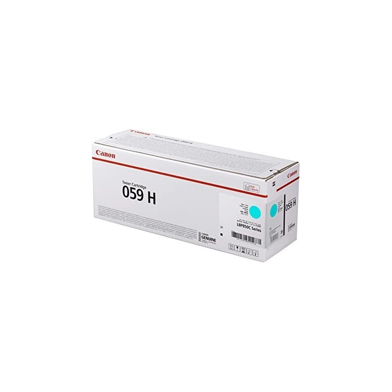 TONER ORIGINALE CANON 3626C001 059H CIANO I-SENSYS LBP-852 LBP-850C SERIES 15,5K