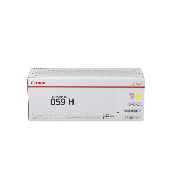 TONER ORIGINALE CANON 3624C001 059H GIALLO I-SENSYS LBP-852 LBP-850C SERIES 15,5K