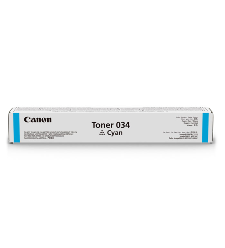 TONER ORIGINALE CANON 9453B001 034 CIANO 034C IMAGECLASS MF-810CDN