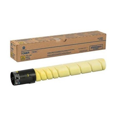 TONER ORIGINALE Konica Minolta BIZHUB C454 C554 TN-512Y TN512Y GIALLO A33K252