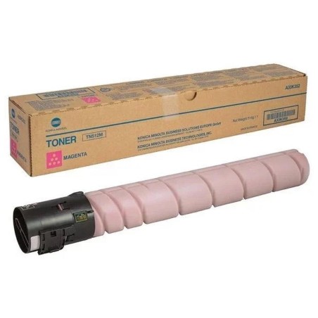 TONER ORIGINALE Konica Minolta BIZHUB C208 C308 C454 C554 TN-512M TN512M MAGENTA A33K352