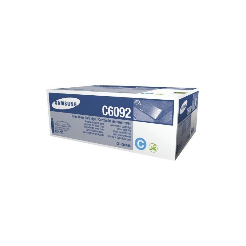 TONER ORIGINALE SAMSUNG CLP770 CLP775 CLT-C6092S CIANO SU082A