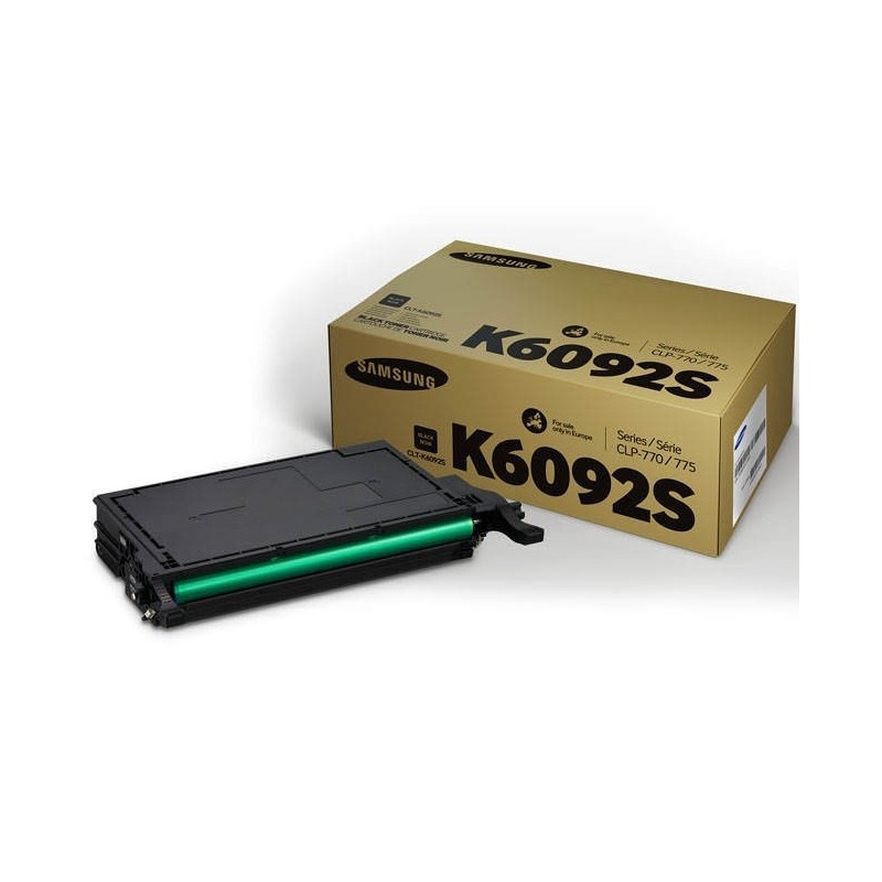 TONER ORIGINALE SAMSUNG CLP770 CLP775 CLT-K6092S NERO SU216A