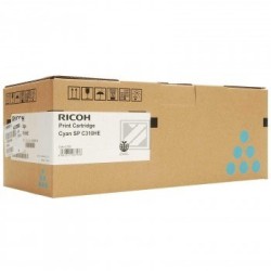 TONER ORIGINALE RICOH Aficio SP C231 C232 406480 407637 CIANO 6K