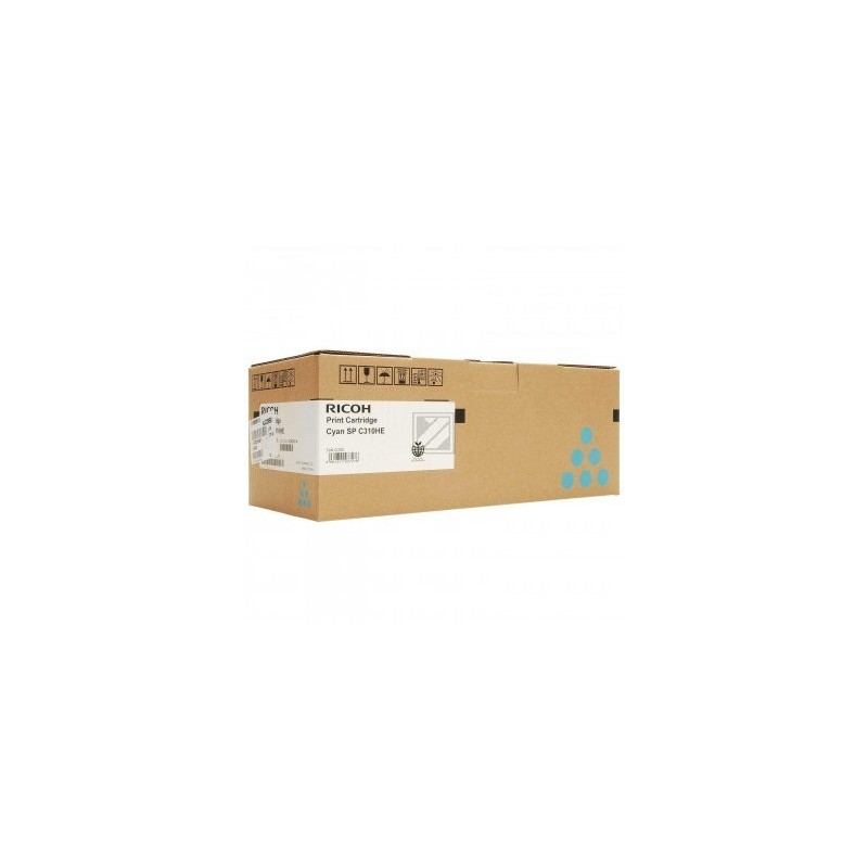 TONER ORIGINALE RICOH Aficio SP C231 C232 406480 407637 CIANO 6K
