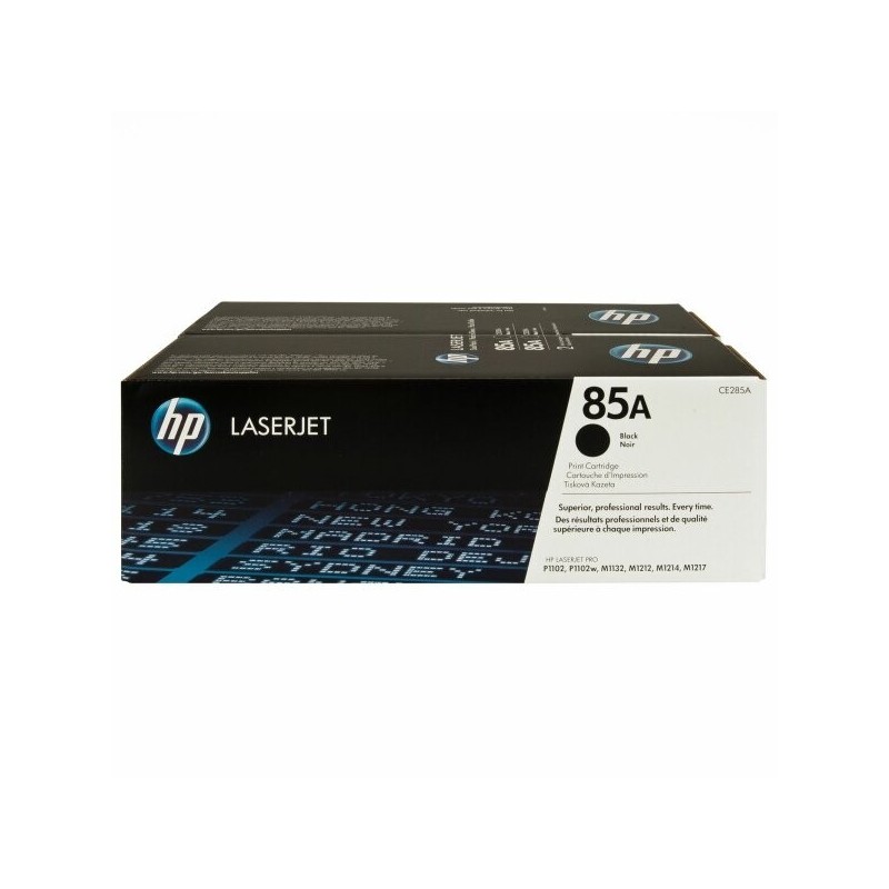 BIPACK TONER ORIGINALE HP LaserJet P1102 M1130 725 CE285AD 2PZ