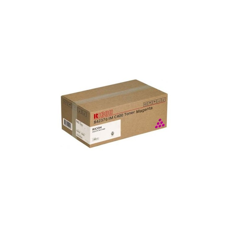 TONER ORIGINALE RICOH AFICIO 842376 MAGENTA IM C400 IMC400M 8.5K