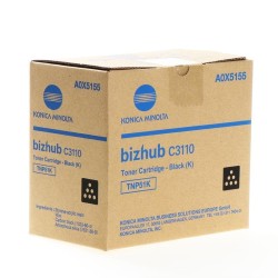 TONER ORIGINALE KONICA MINOLTA TNP51K NERO A0X5155 Bizhub C3110