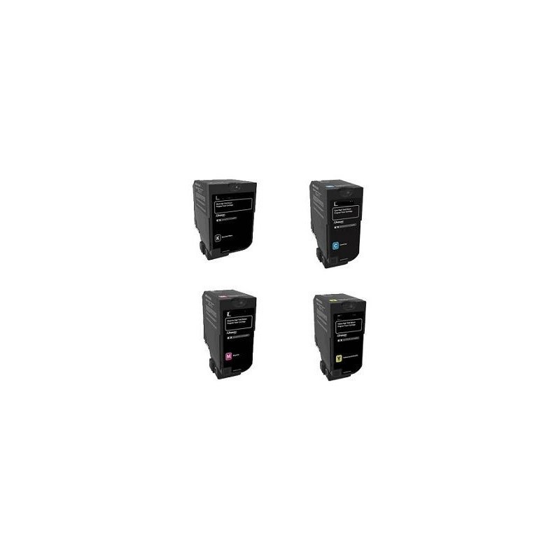 TONER COMPATIBILE LEXMARK CS720 CX725 CX725 GIALLO 74C2SY0 7K