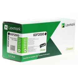 TONER ORIGINALE LEXMARK 60F2000 MX310 MX410 NERO 602 2.500 COPIE