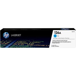 TONER ORIGINALE HP COLOR LASERJET CP1025 PRO100 M175 MFP CE311A 126A CIANO