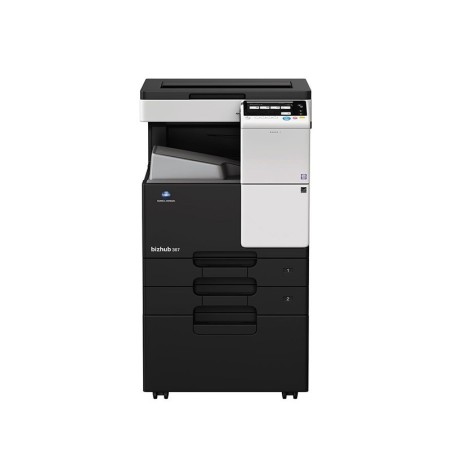 FOTOCOPIATORE DIGITALE LASER KONICA MINOLTA BIZHUB 367 A3 LAN ADF DUPLEX + CASSETTI (USATO GARANTITO)