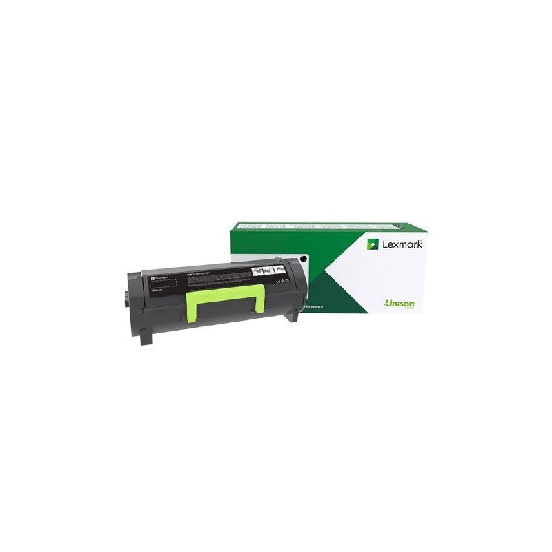 TONER ORIGINALE LEXMARK 58D2U00 58D2U0E MX822adxe 55K NERO