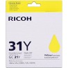 CARTUCCIA ORIGINALE SUBLIMAZIONE PIGMENTATO RICOH 405704 GC-31Y 405691 GX e5550 GIALLO