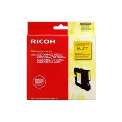 CARTUCCIA ORIGINALE SUBLIMAZIONE PIGMENTATO RICOH 405535 GC-21Y GX2500 GIALLO