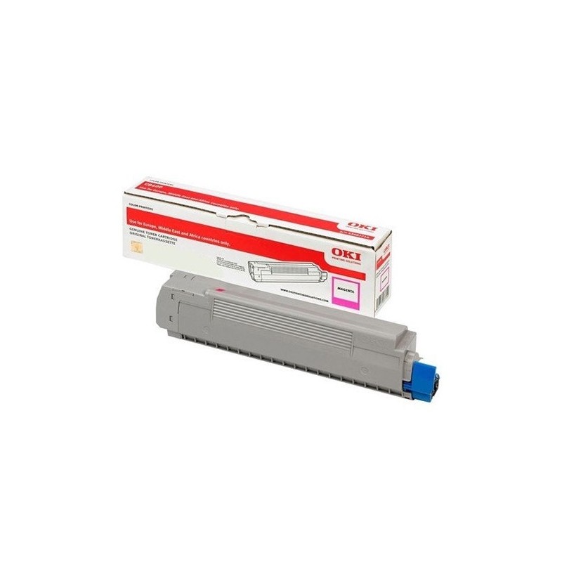 TONER ORIGINALE OKI C813 C813N 46471114 MAGENTA 5K