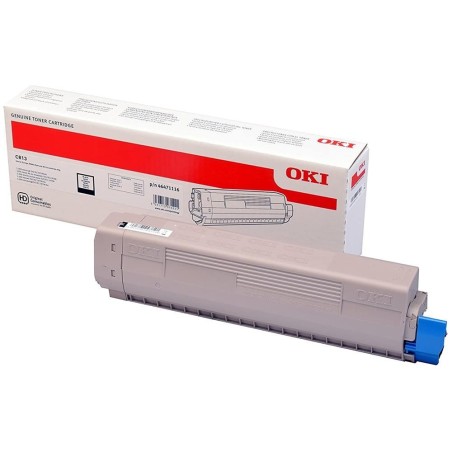 TONER ORIGINALE OKI C813 C813N 46471116 NERO 5K