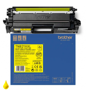 TONER ORIGINALE BROTHER TN-821XXL Y TN821XXLY GIALLO HL-L9430CDN