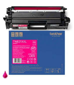 TONER ORIGINALE BROTHER TN-821XXL M TN821XXLM MAGENTA HL-L9430CDN