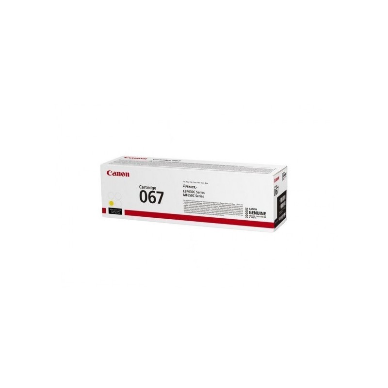 TONER ORIGINALE CANON 5099C002 067 GIALLO LBP630C MF650C