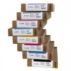 CARTUCCIA ORIGINALE EPSON Stylus Pro 4800 C13T605100 T6051 NERO PHOTO A PIGMENTI ULTRACHROME