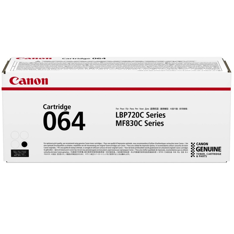 TONER ORIGINALE CANON 064 4937C001 NERO i-SENSYS MF832Cdw