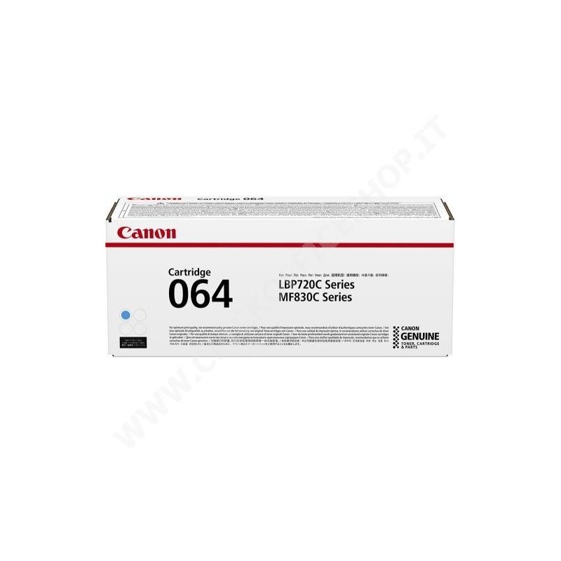 TONER ORIGINALE CANON 064 4935C001 CIANO i-SENSYS MF832Cdw