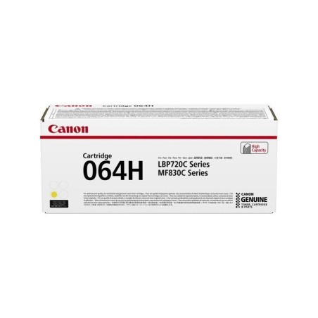 TONER ORIGINALE CANON 064H 4932C001 GIALLO i-SENSYS MF832Cdw