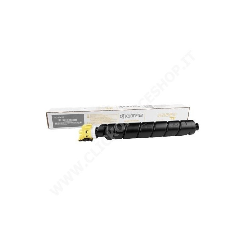 TONER ORIGINALE KYOCERA 1T02YMANL0 TK8545Y TK-8545Y TASKALFA 4054CI GIALLO